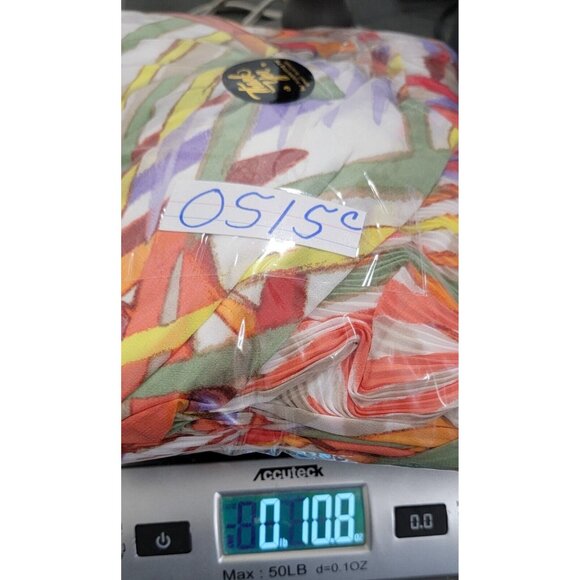 New York Company Womens‎ Multicolor Artsy Abstract Dress Half Sleeve Size L NWT - Picture 8 of 8